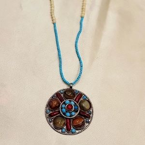 Carnelian, Agate Southwest Style Necklace